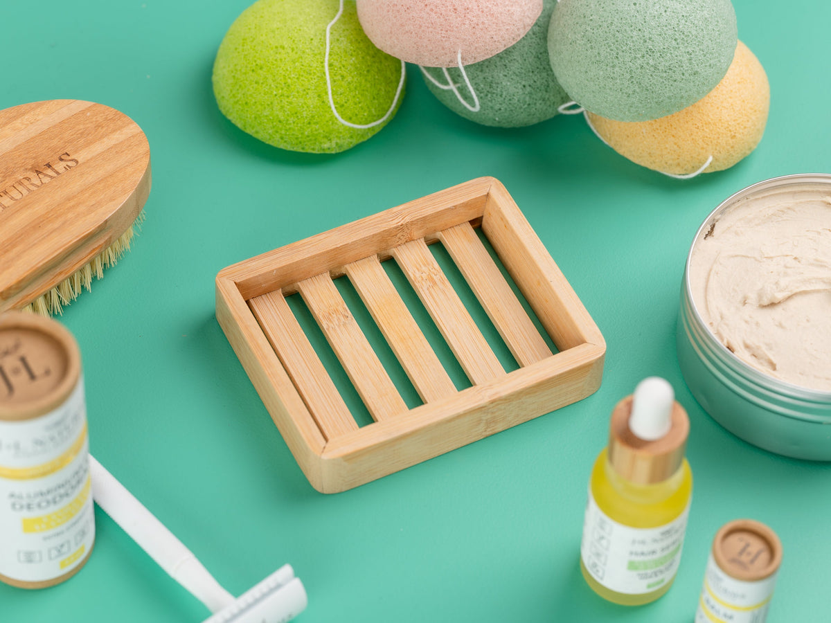 The Slotted Wood Soap Dish