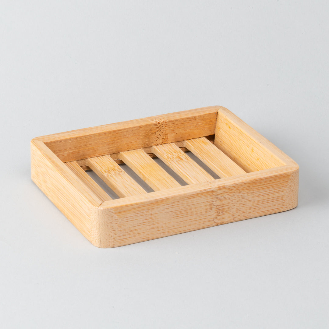 The Slotted Wood Soap Dish