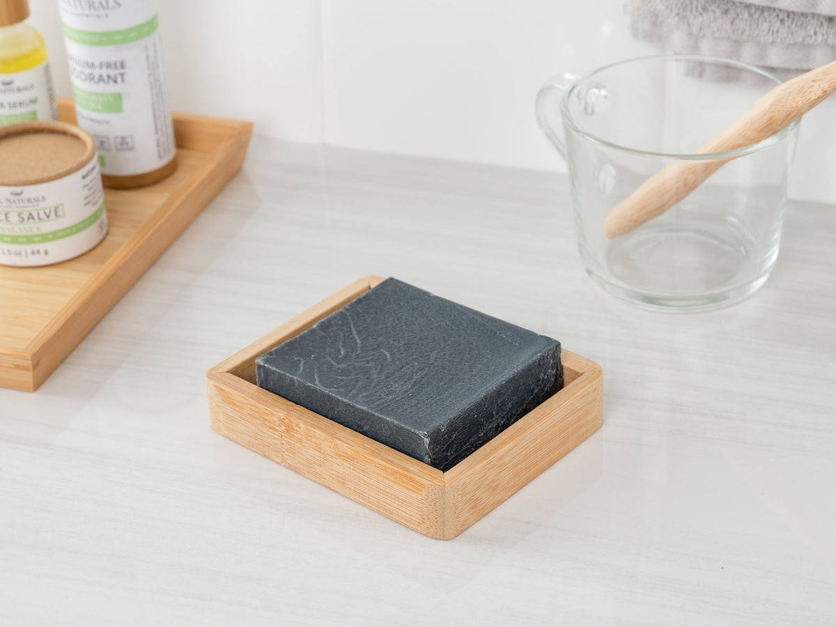 The Slotted Wood Soap Dish